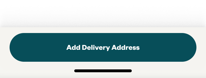 Sticky Add Delivery Address CTA