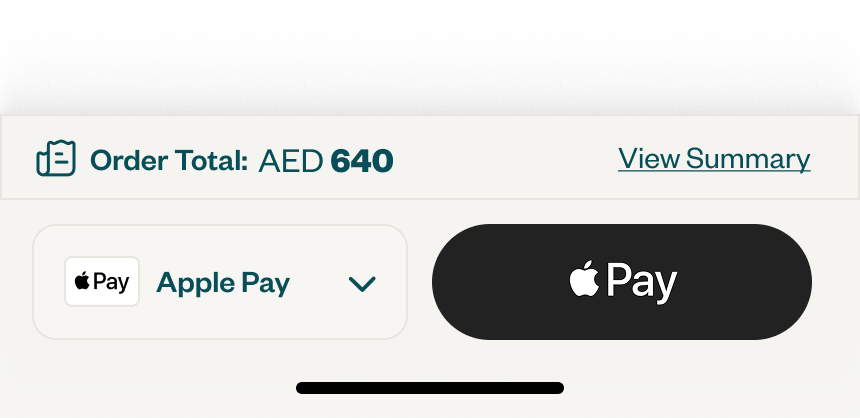 Sticky Place Order with Apple Pay